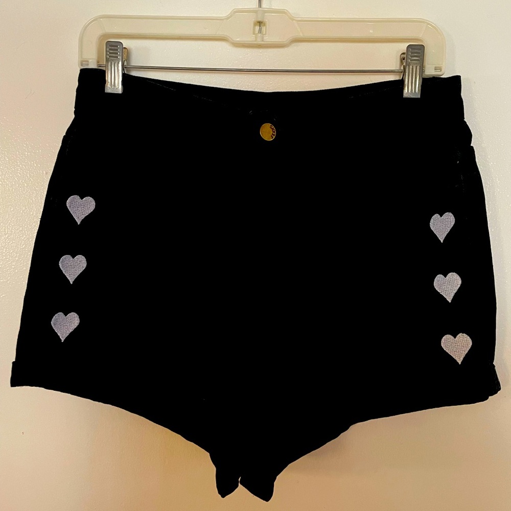 High Waisted Denim Shorts
